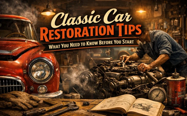  Classic Car Restoration Tips: What You Need to Know Before You Start